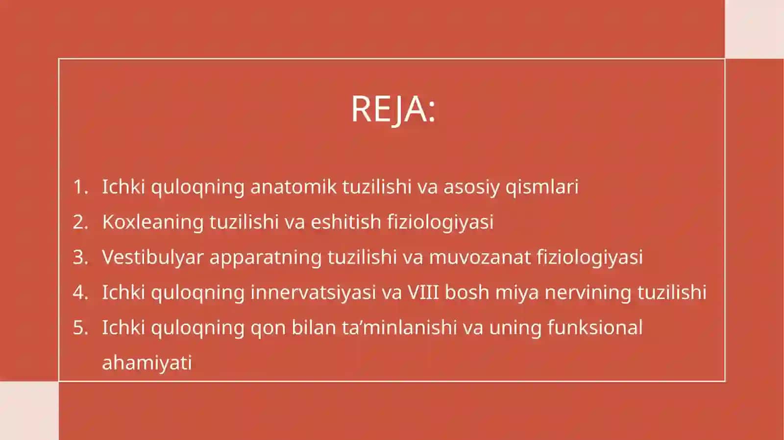 Ichki quloq anatomiyasi 2