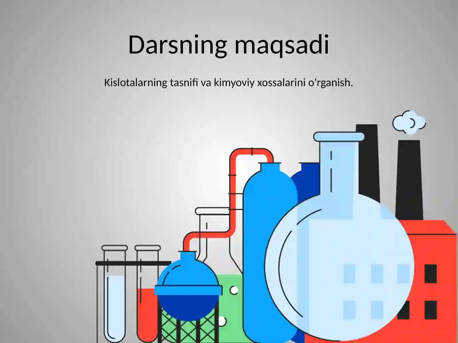 Kimyo - Kislotalar tasnifi va xossalari 2