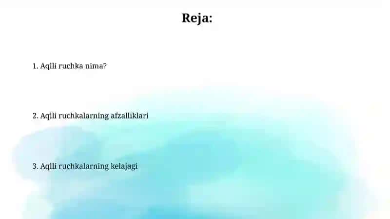 Aqlli ruchka 2