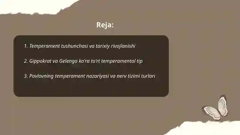Temperament va uning nazariyalari 2