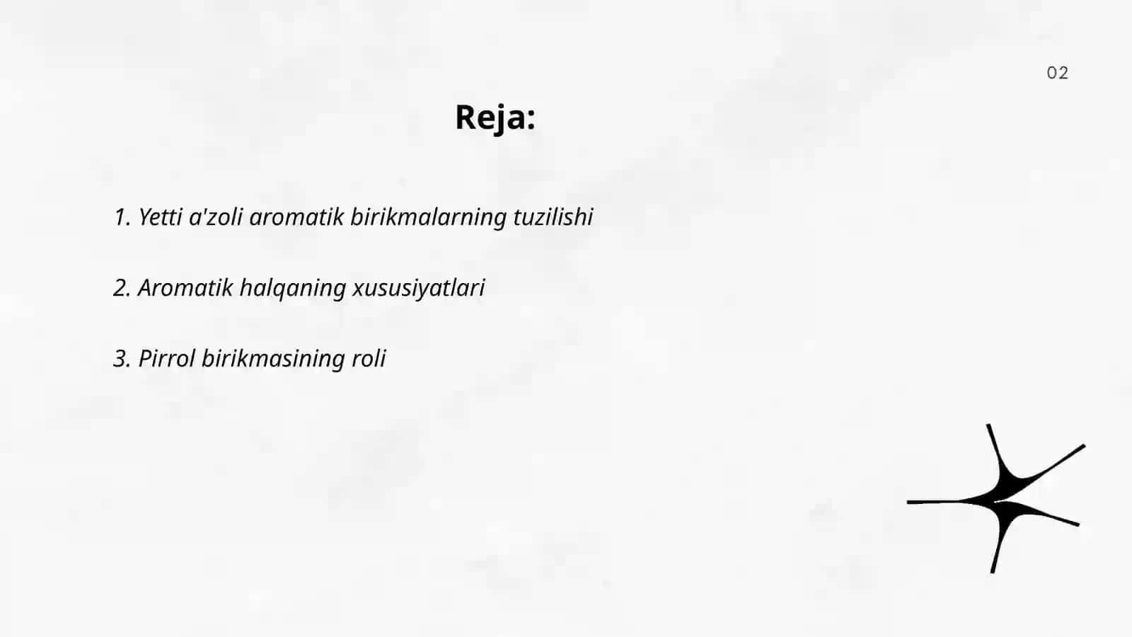 Yetti a'zoli aromatik birikmalar 2