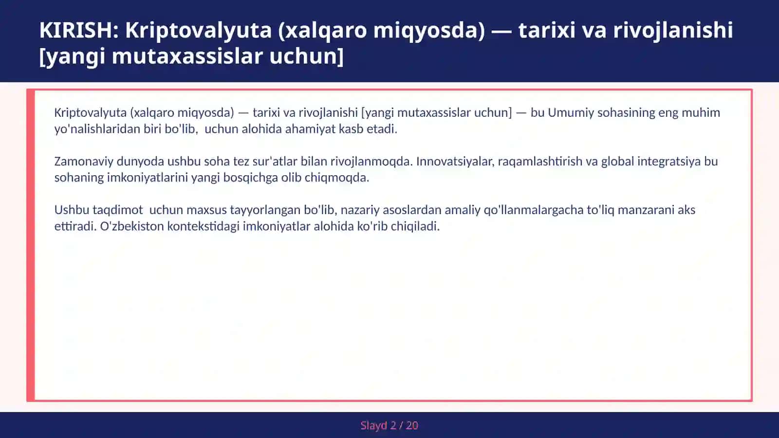 Kriptovalyuta (xalqaro miqyosda) — tarixi va rivojlanishi [yangi mutaxassislar uchun] 2