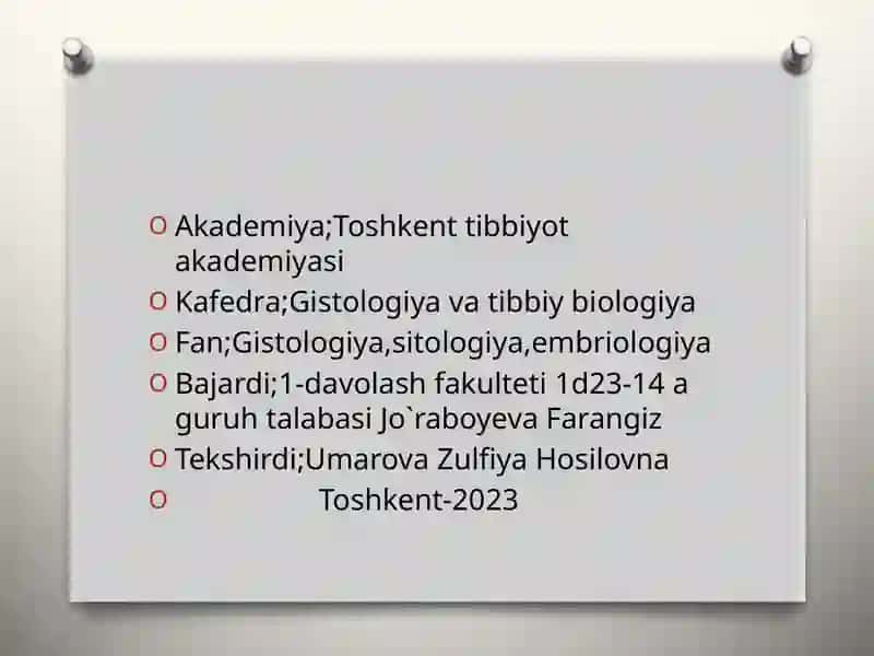 To'qimalarning fiziologik va reparativ regeneratsiyasi 2