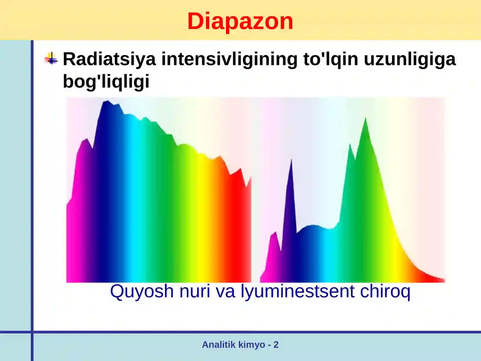 Analitik kimyo - 2 2