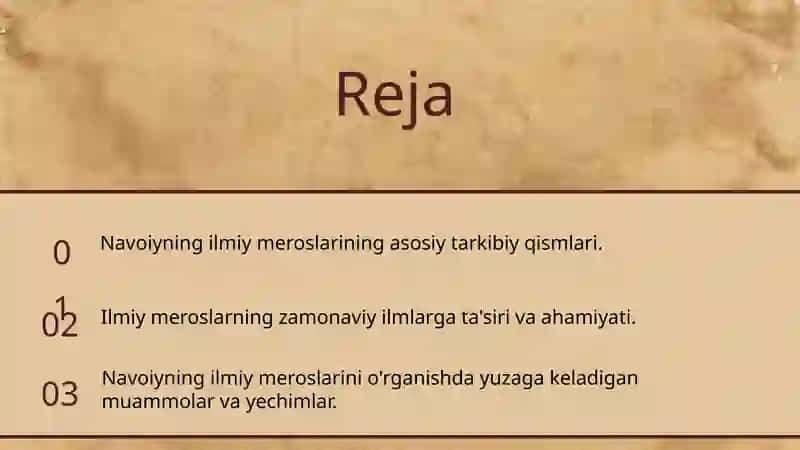 Navoiyning ilmiy meroslari 2