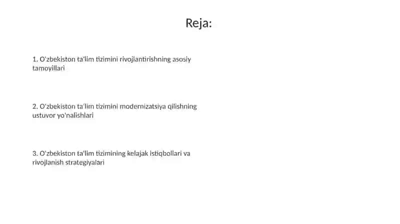 O'zbekiston ta'lim tizimini rivojlantirishning konseptual asoslari 2