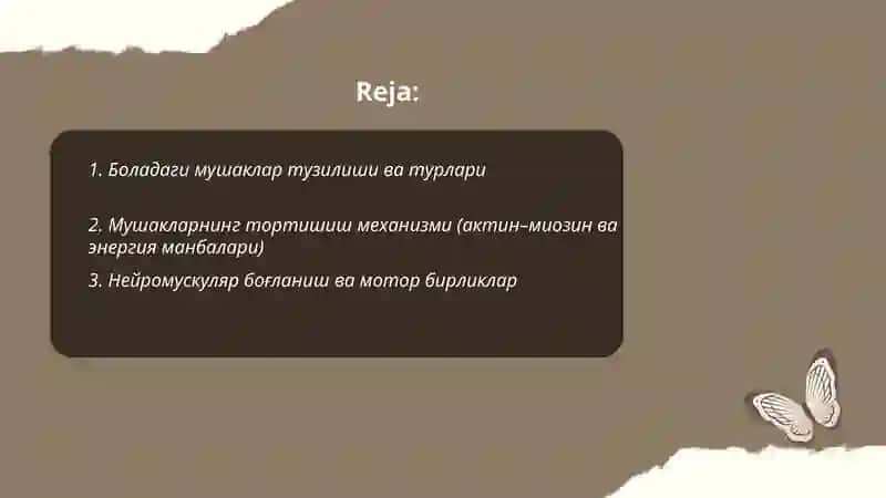 Мускуллар фаолияти ва боланинг жисмоний имкониятлари 2