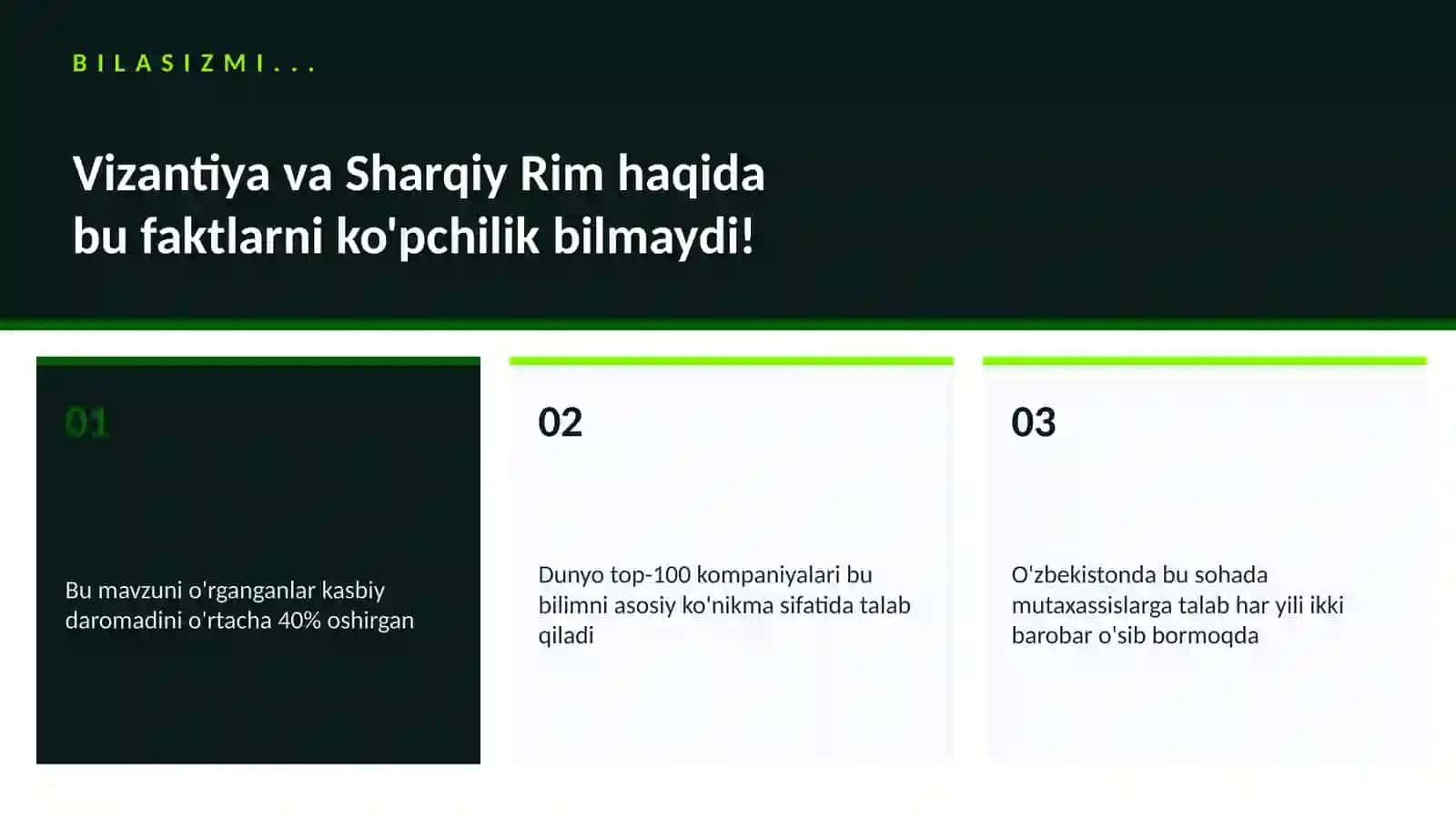 Vizantiya va Sharqiy Rim 2