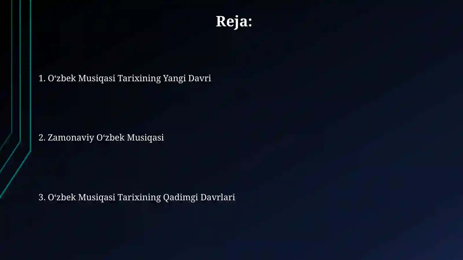 O‘zbek musiqa tarixi 2