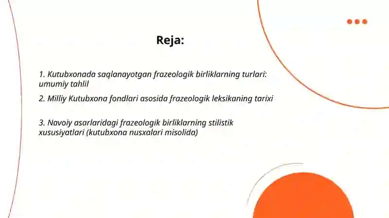 Frazeologik birliklarning turlari va uslubiy xususiyatlari 2