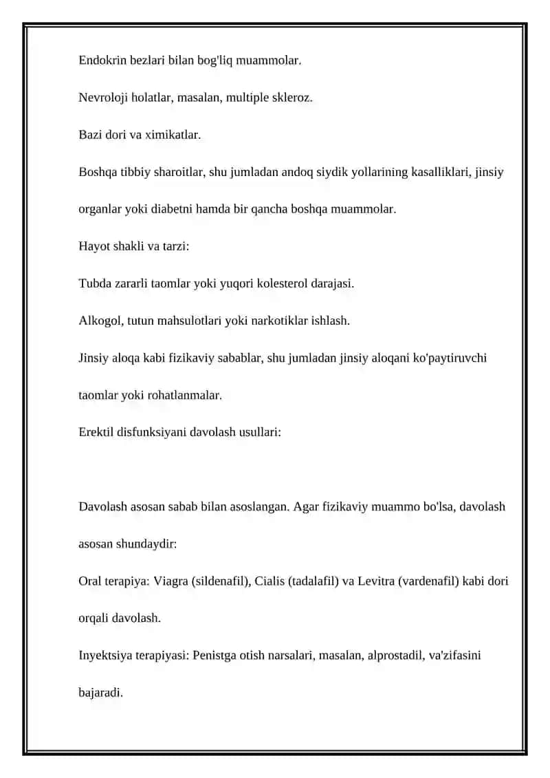 ERIKTIK DISFUNKSIYA 2