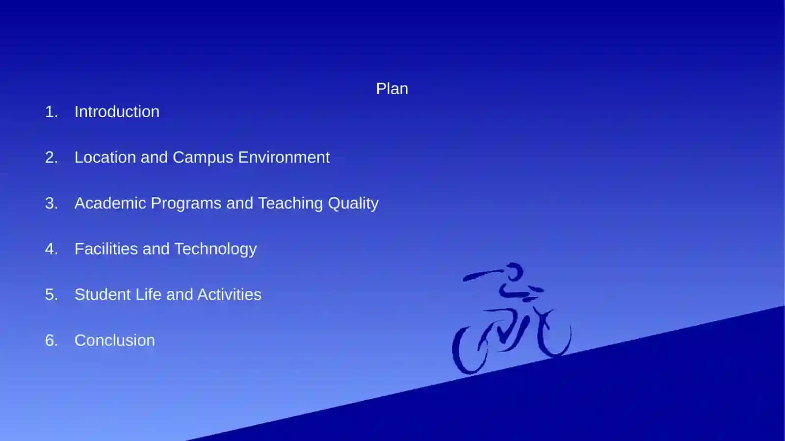 My ideal university 2