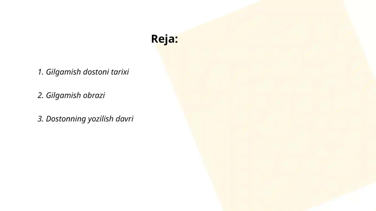 Gilgamish dostoni 2