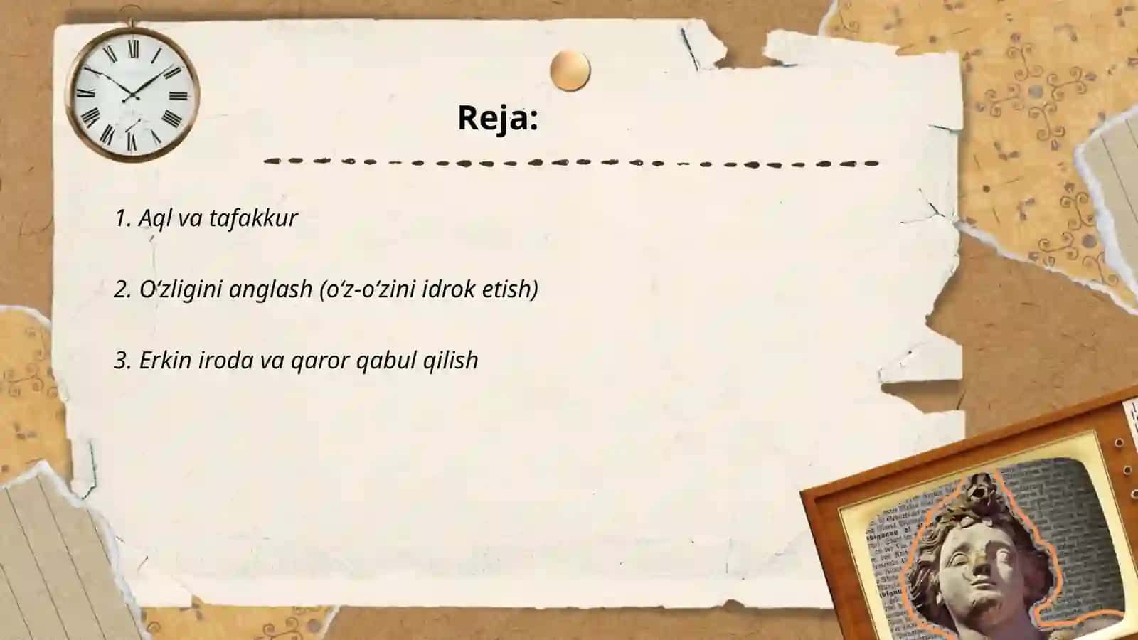 Inson borlig'ining oʻziga xos xususiyatlari 2
