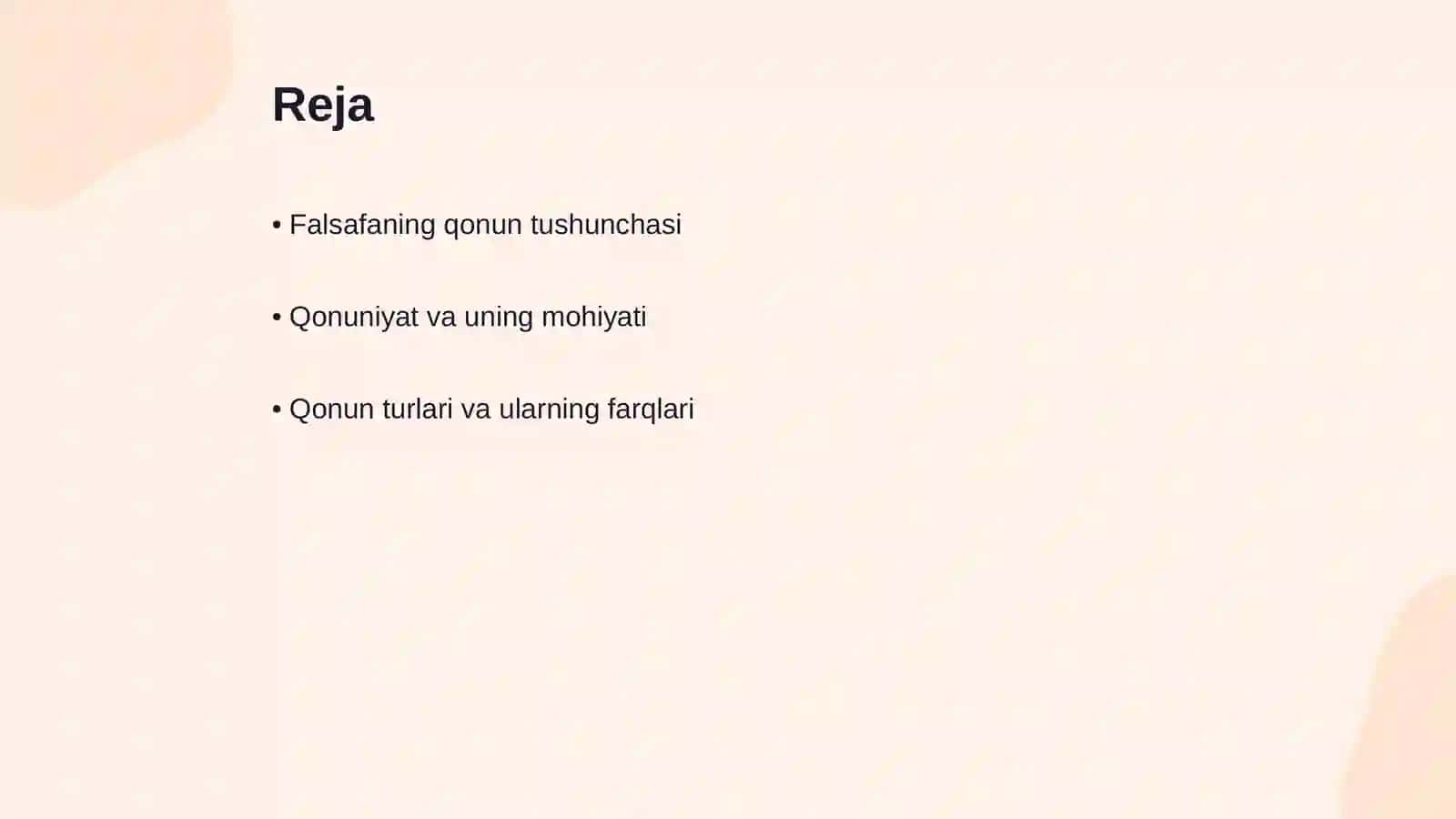 Falsafada qonun va qonuniyat ( qonun turlari) 2