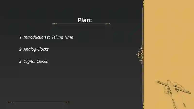 Telling the time 2