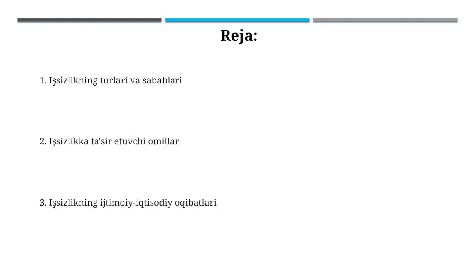 Ishsizlik Ta'rifi va Turlari 2