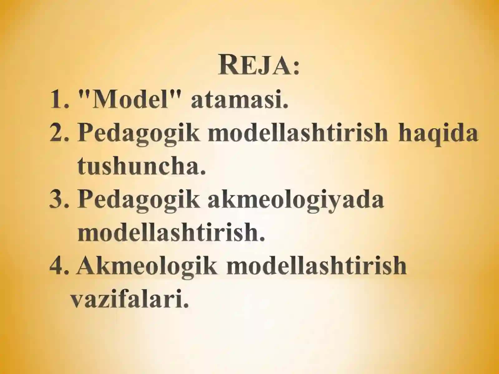 Pedagogik akmeologiyada modellashtirish 2