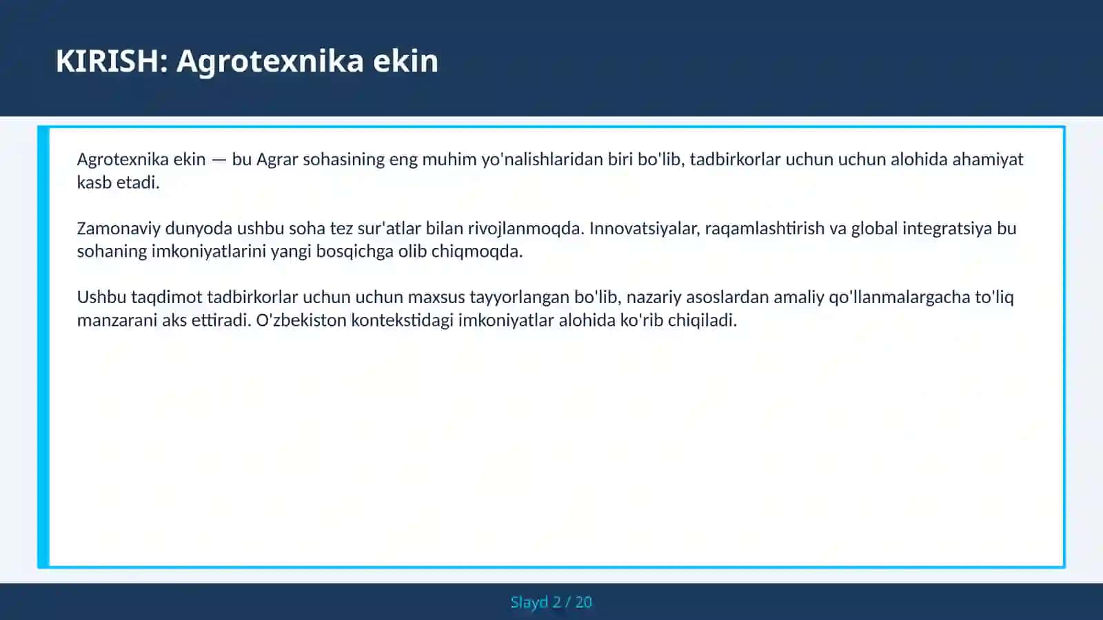 Agrotexnika Ekin 2
