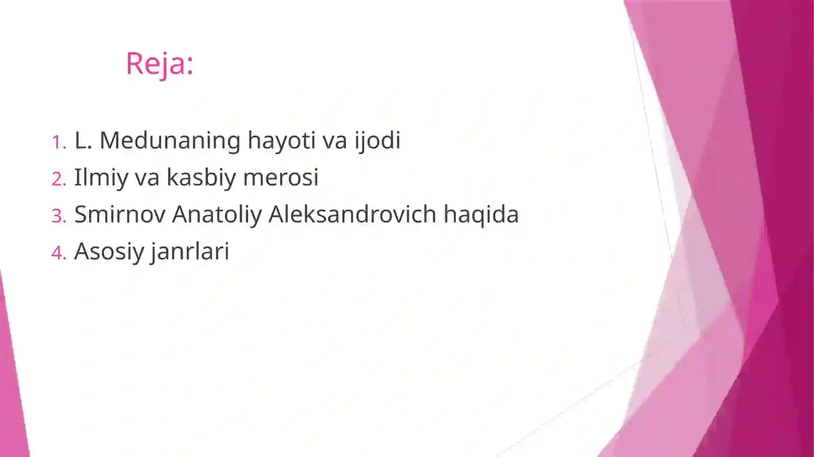 L.Meduna. Smirnov Anatoliy Aleksandrovich. N.Ismailova 2