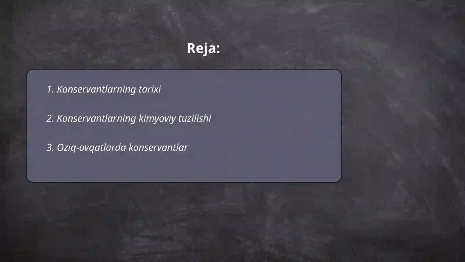 Konservantlar 2