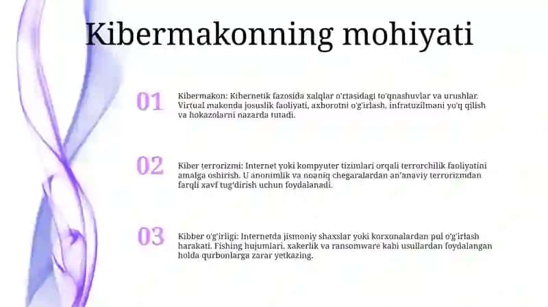 Kibermakon, Kiber Terrorizm, Kiber Zoʻravonlik Tushunchalarining Mohiyati 2