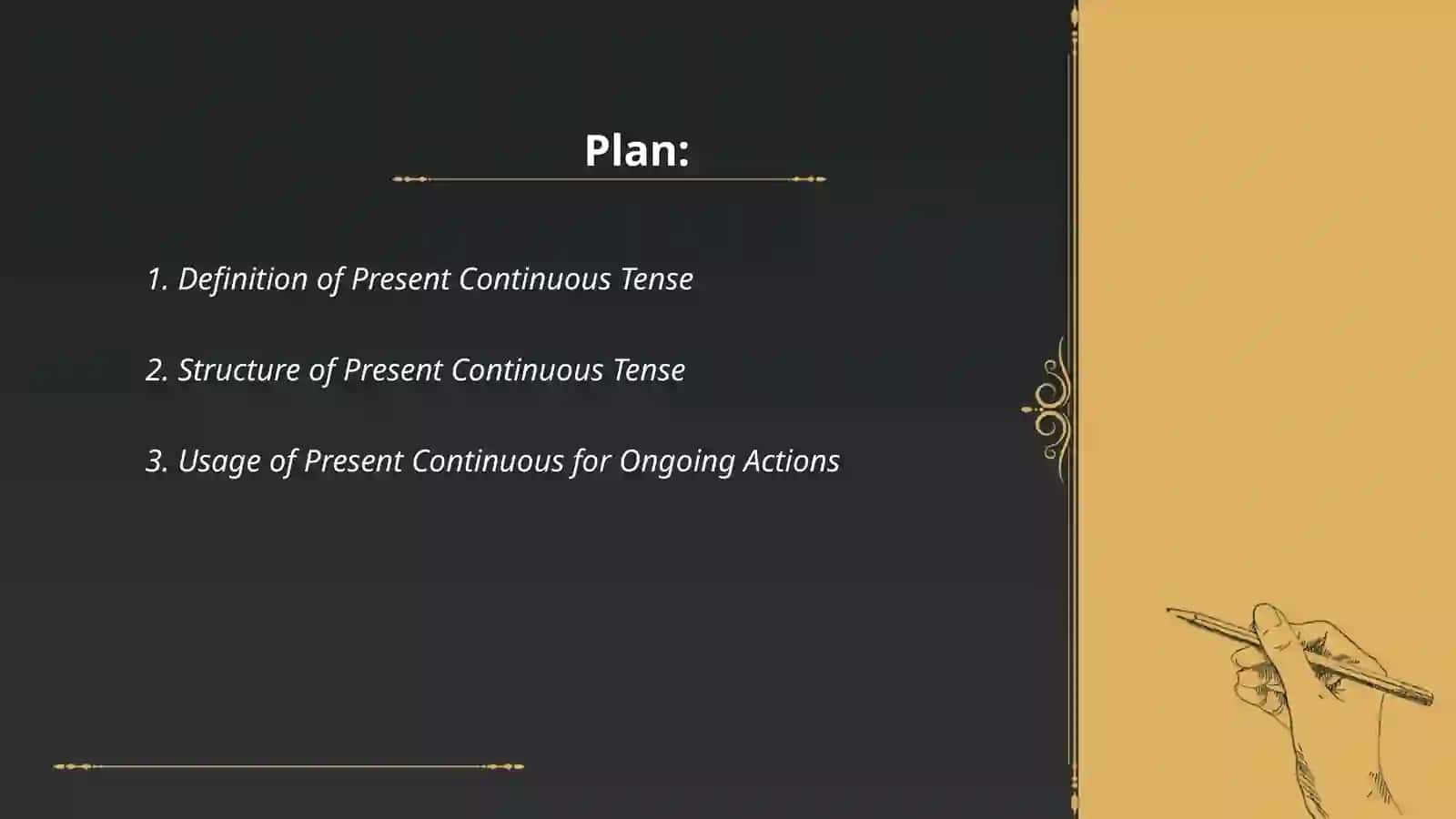 Present Continuous Taqdimot 2