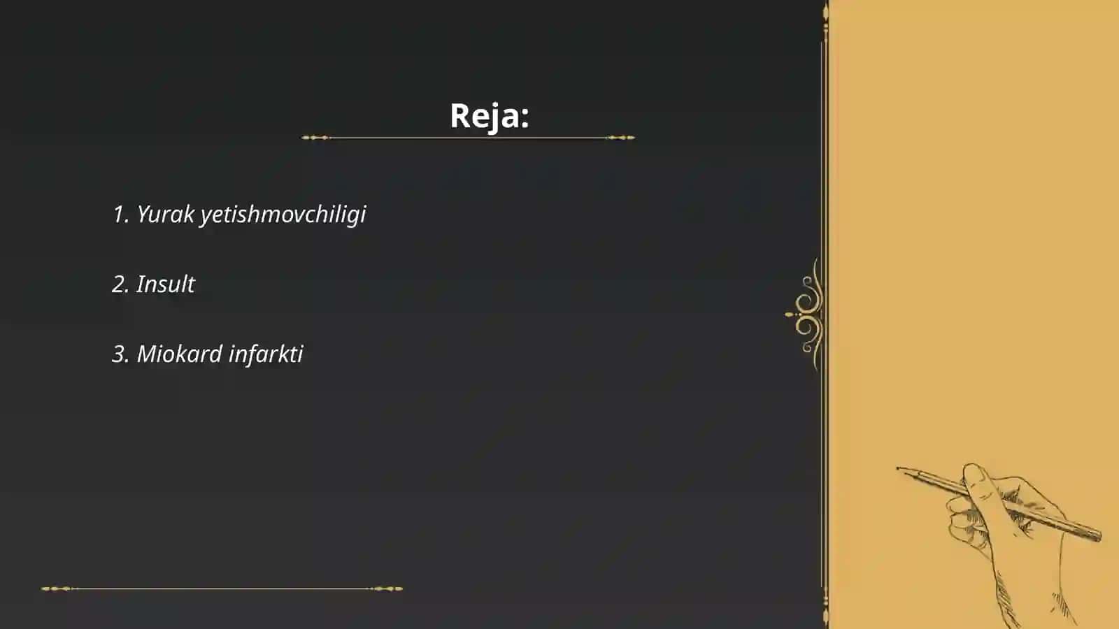 Uzoq va tez davolanishni taqazo etuvchi kasalliklar og’ir kechivchi patoligik tõg’risida tushunchalar va ularni kilinik tasnifi 2