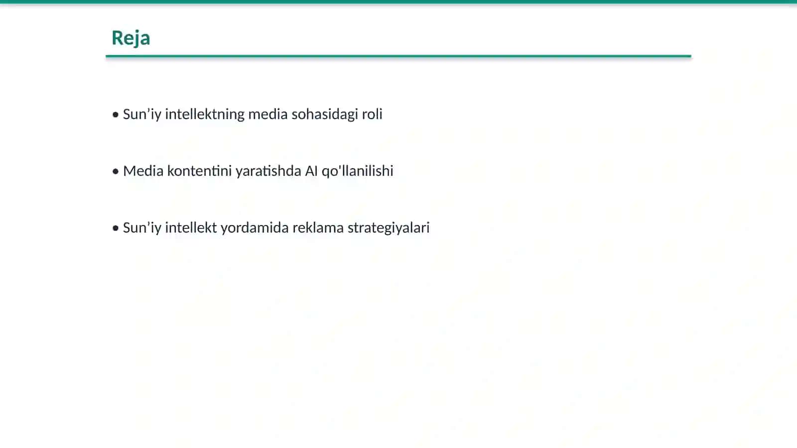 Sun’iy intellekt va media 2