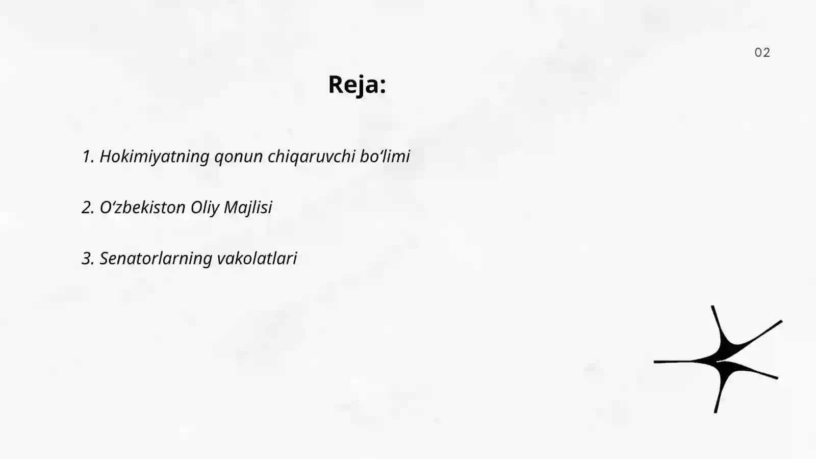Mustaqil ozbekistonda hokimyat bolinishi 2