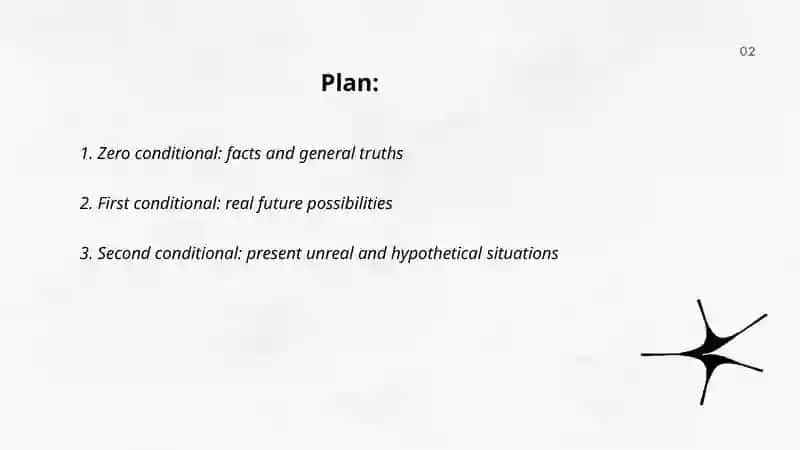 Grammar conditions Presentation 2