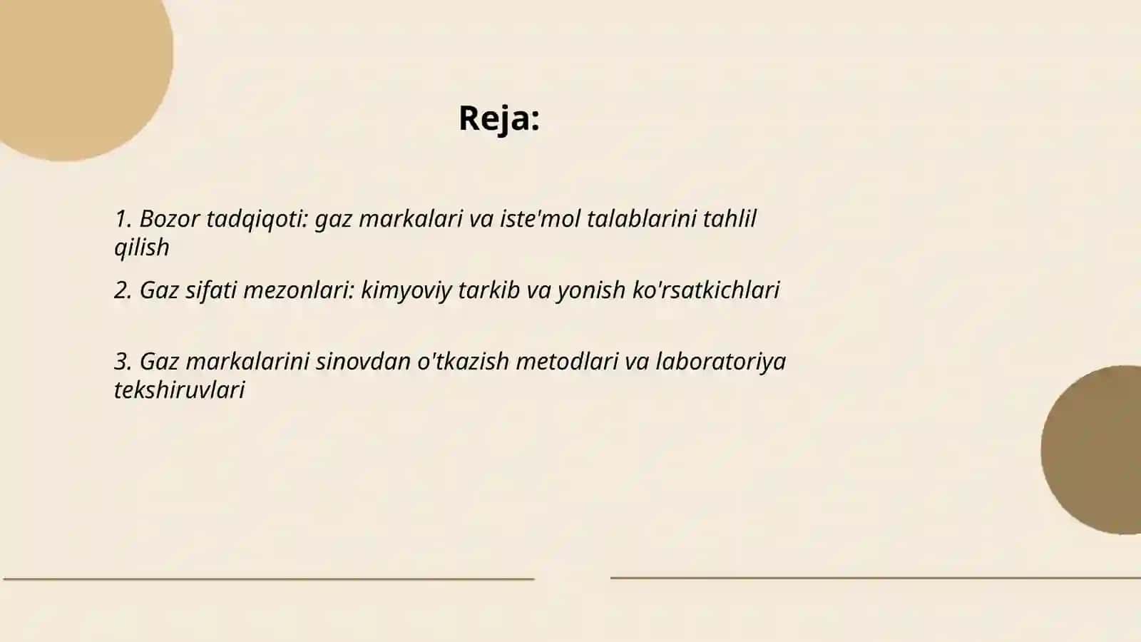 Eng sifatli gaz markasini aniqlash 2