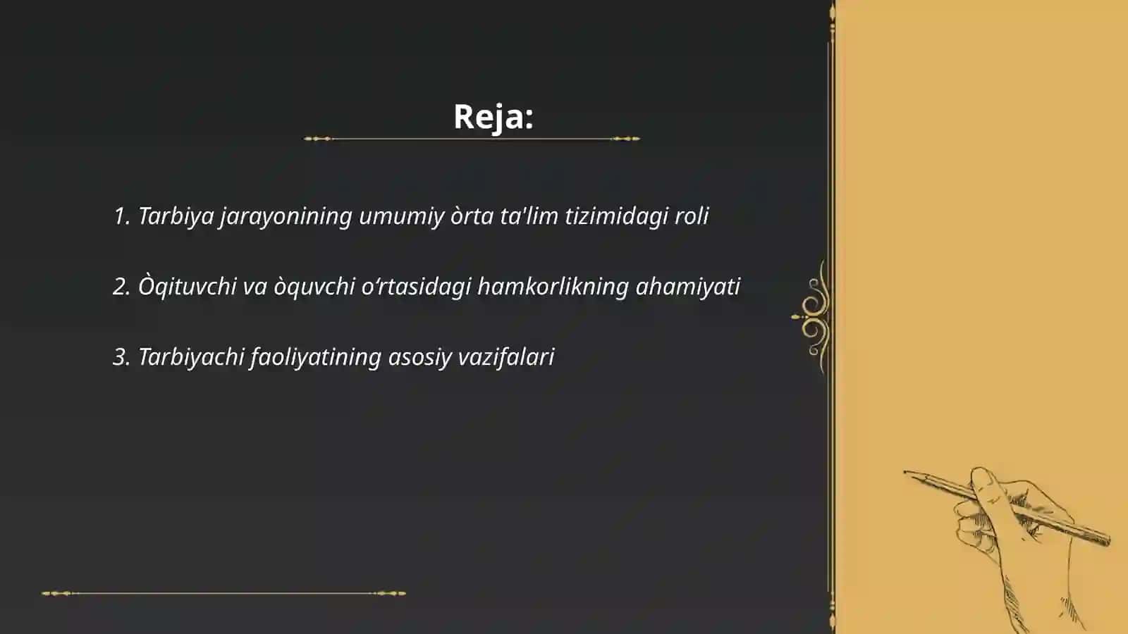 Tarbiya Jarayonining Umumiy Òrta Ta'limdagi Roli 2