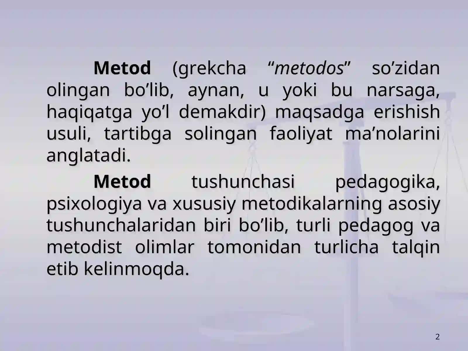 Oqitish metodlari va ularning turlari 2