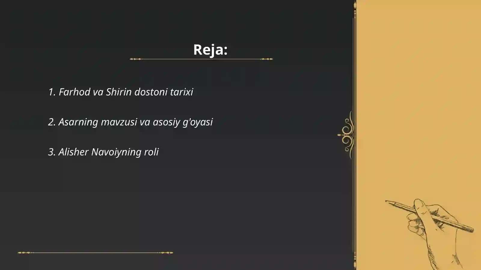 Farhod va Shirin dostoni 2