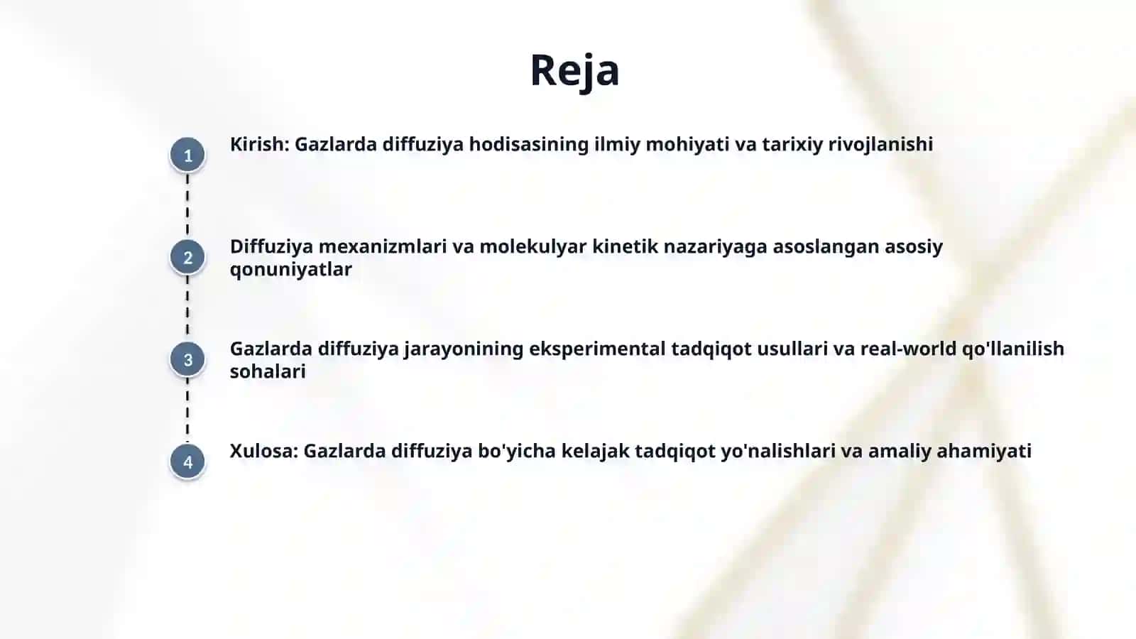 Gazlarda diffuziya 2