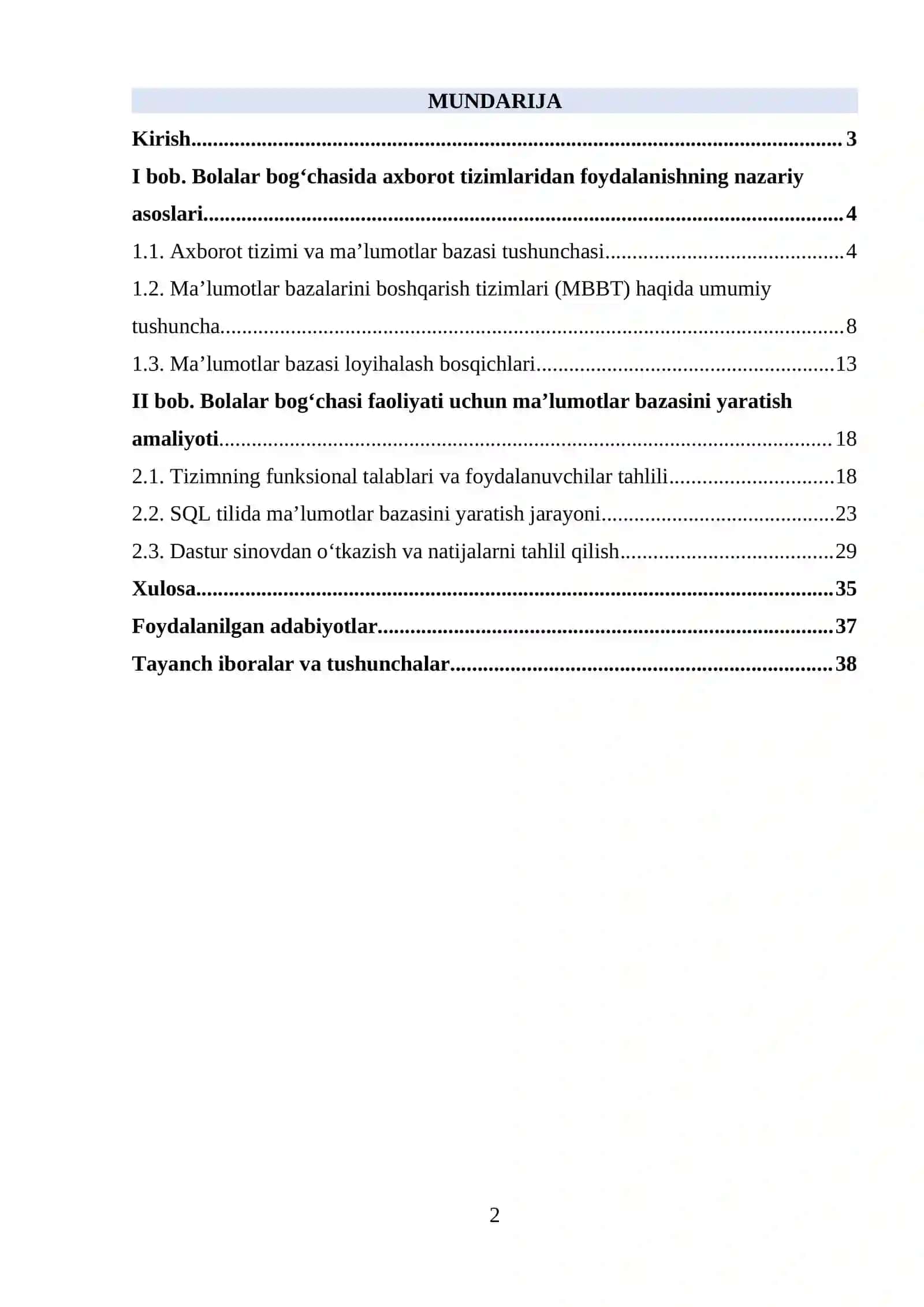 Bolalar bog‘chasida axborot tizimlaridan foydalanishning nazariy asoslari 2