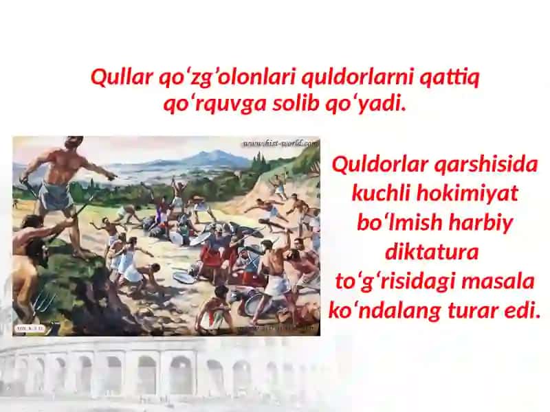 Rim respublikasining qulashi 2