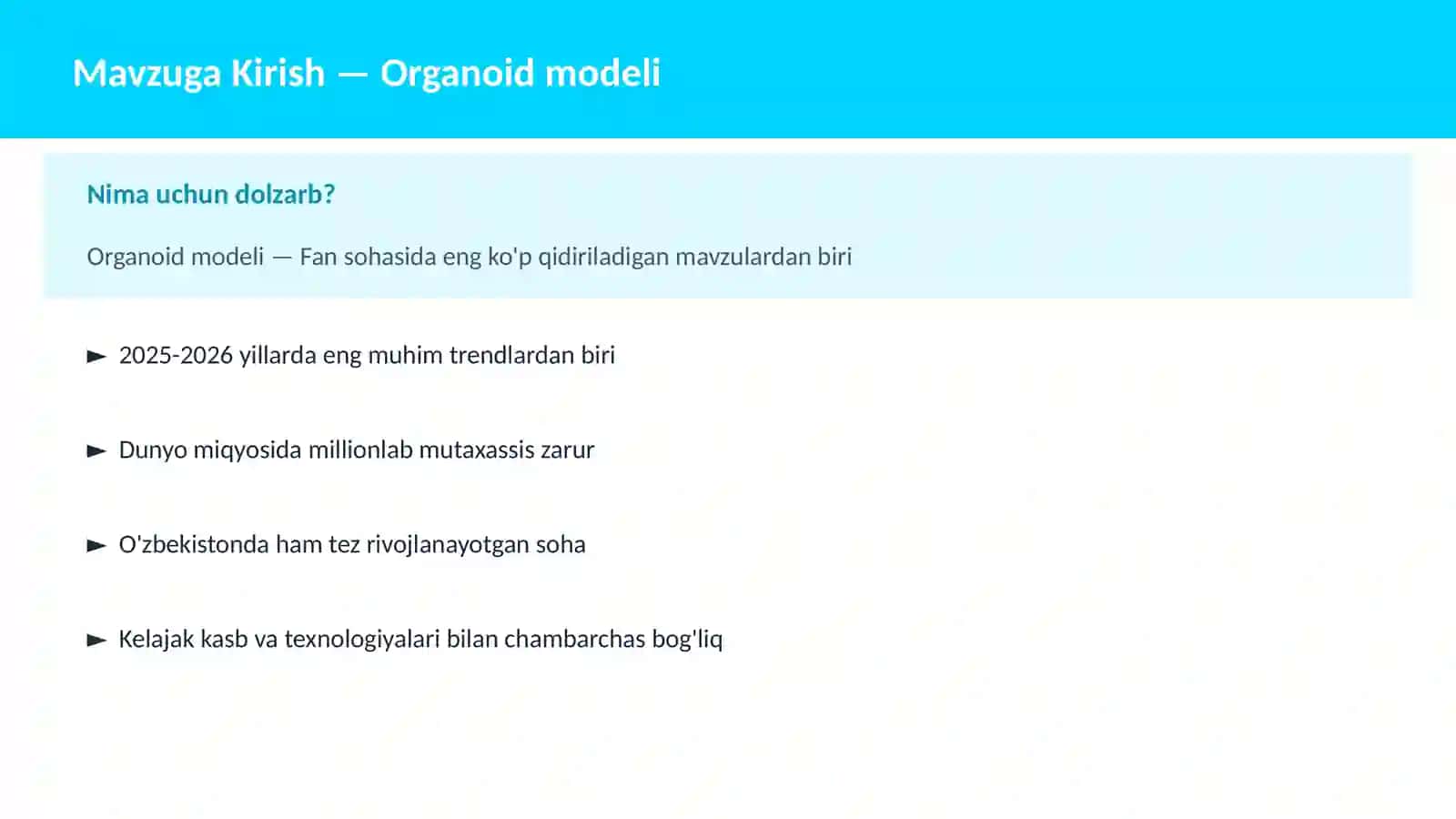 Organoid modeli 2