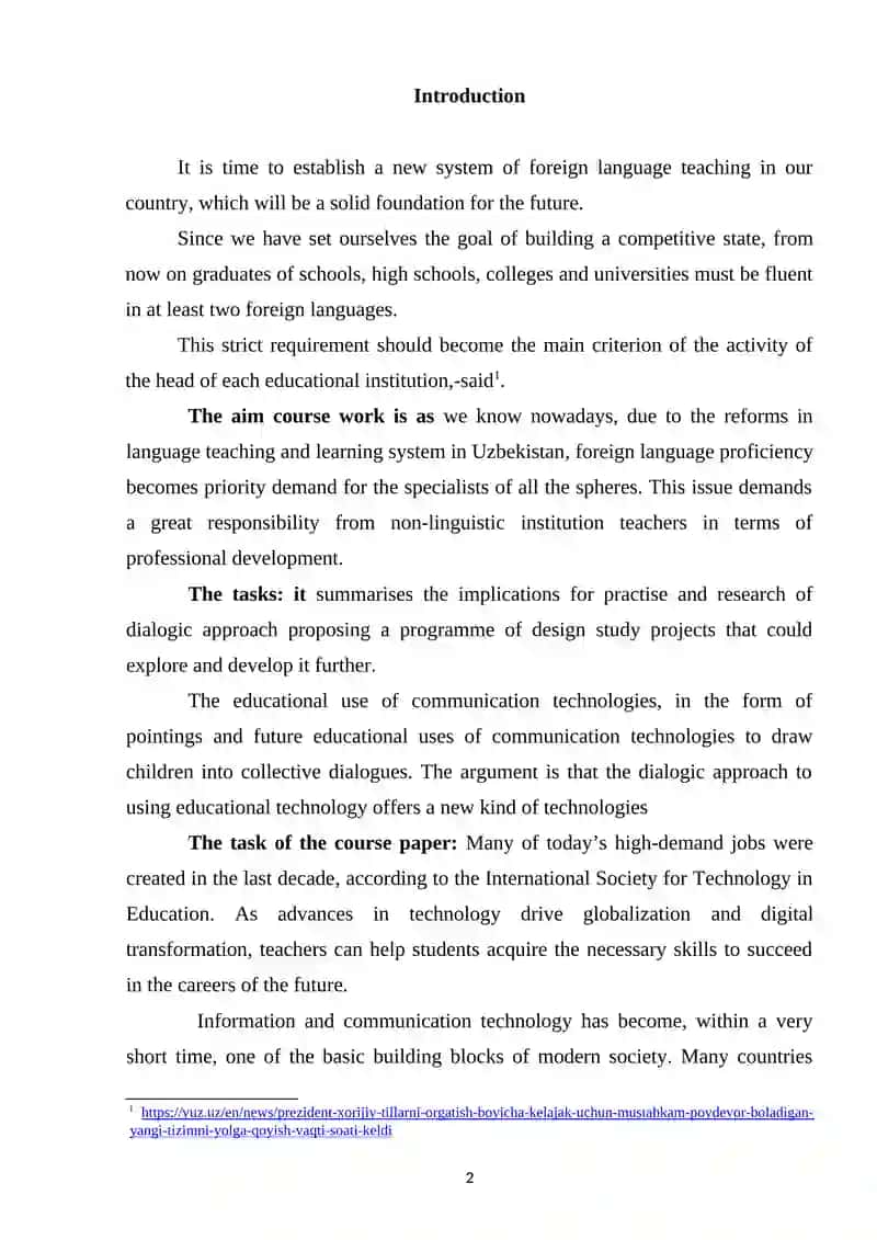 Educational Technologies in Developing Dialogic Speech 2