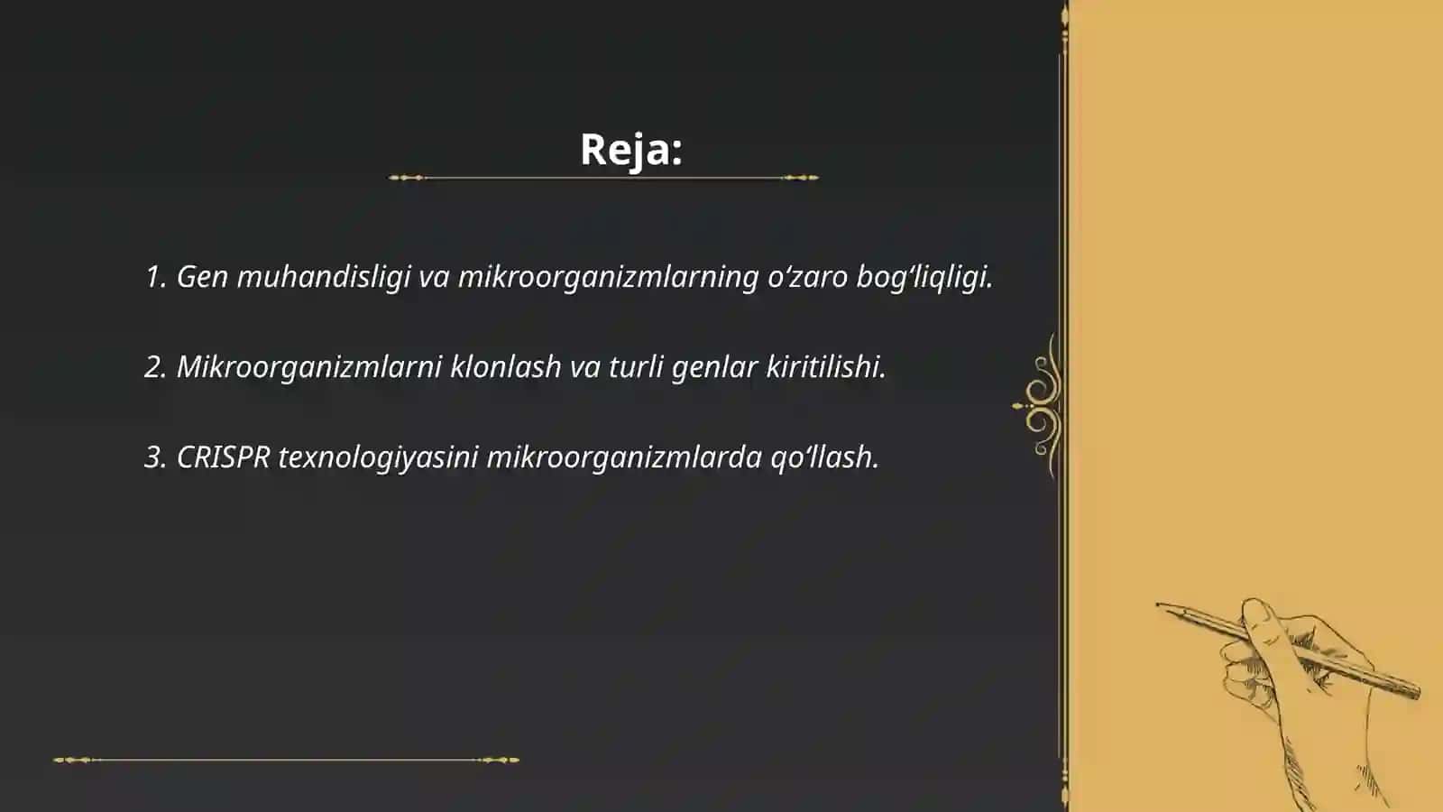 Mikroorganizmlarni gen muhandisligi 2