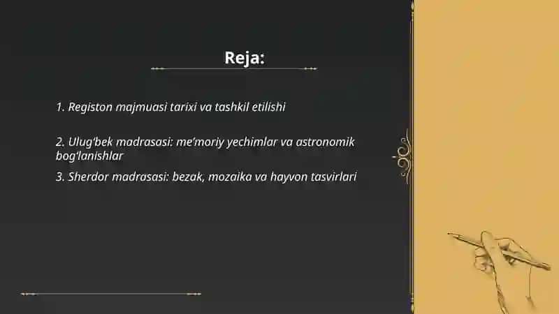 Registon majmuasi 2