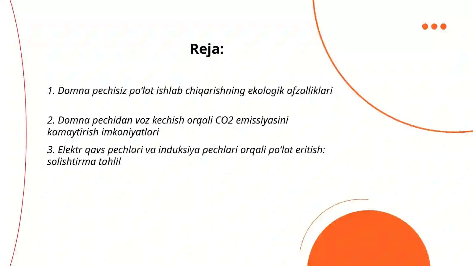 Domna pechi yordamisiz poʻlat eritib olish ahamiyati 2