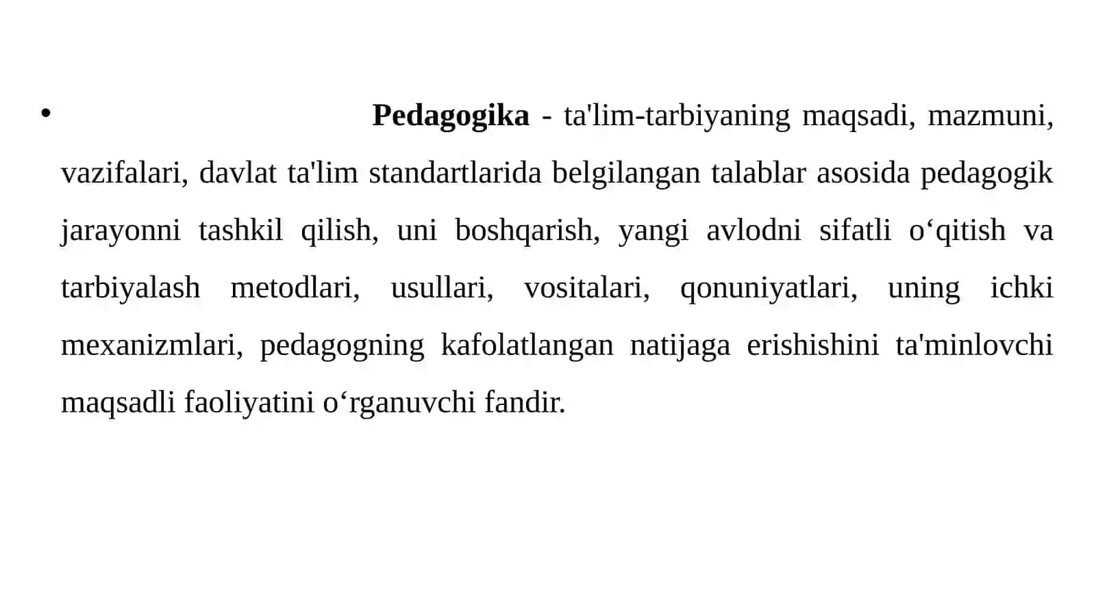 MAXSUS FANLARNI O‘QITISH SHAKLLARI VA TA’LIM VOSITALARI 2