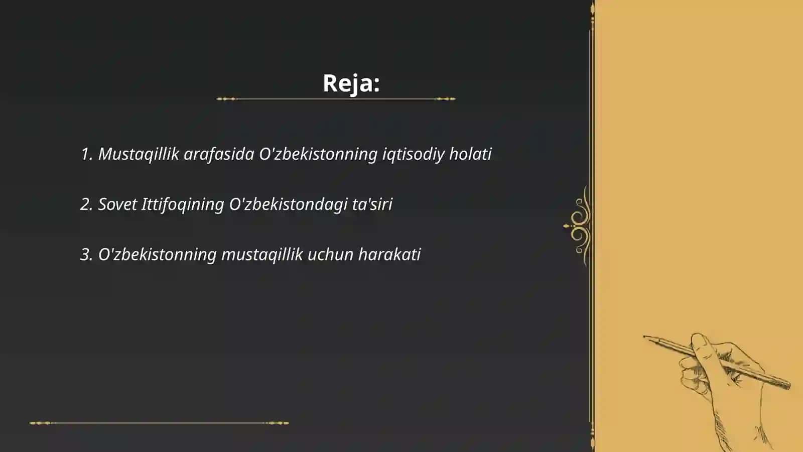 O'zbekistondagi Ijtimoiy-sivosiy Jaravonlar 2