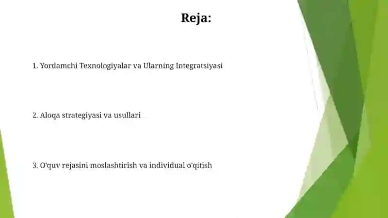 Yordamchi Texnologiyalar va Ularning Integratsiyasi 2