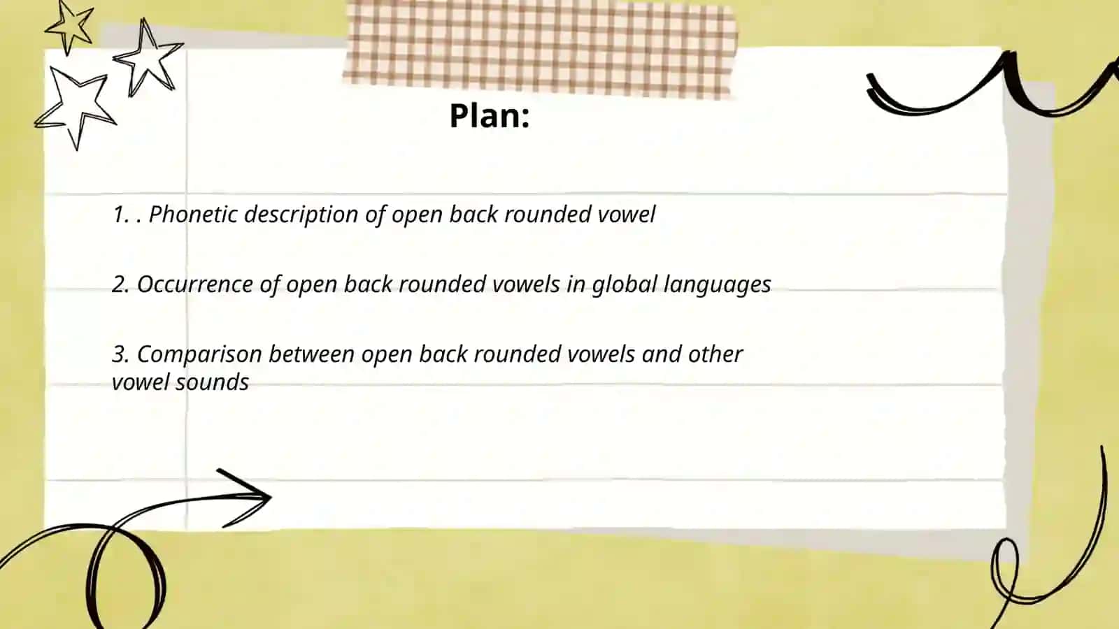 Open bag rounded vowel 2