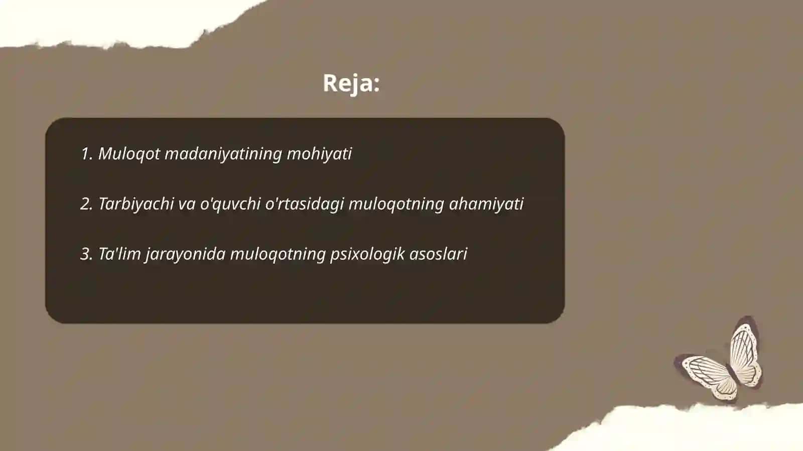 Tarbiyachi faoliyatida muloqot madaniyati va psixologiyasi gʻoyalari 2
