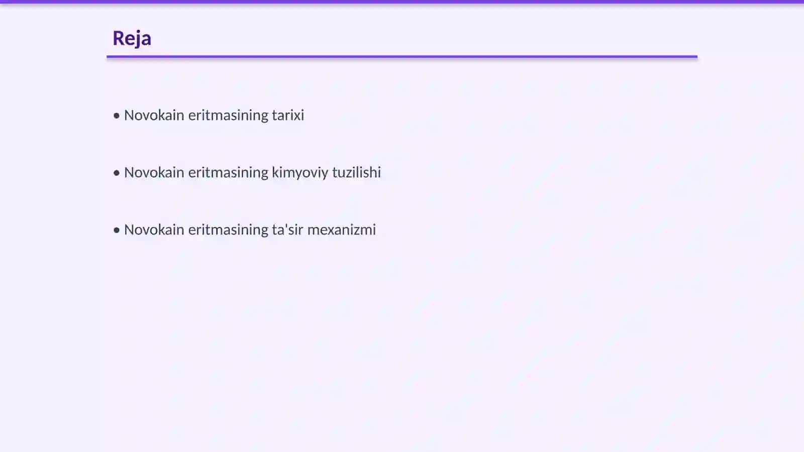 Novokain eritmasi 2