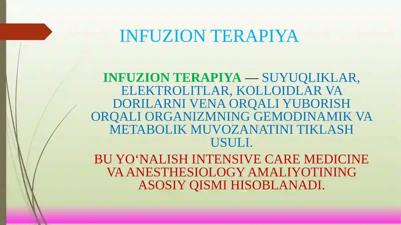 Infuzion Terapiya 2